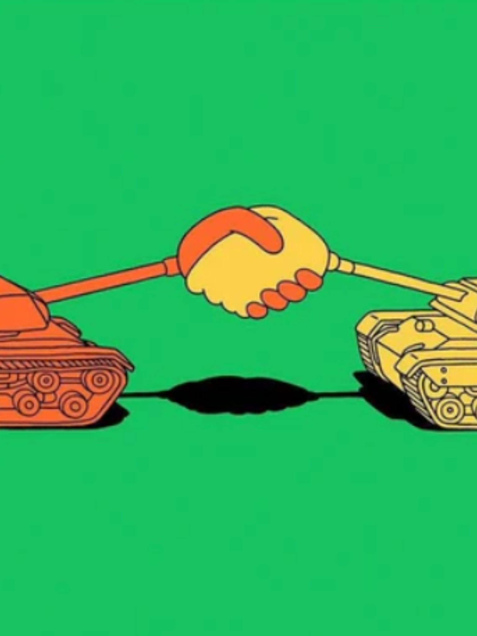 War Is Over Green