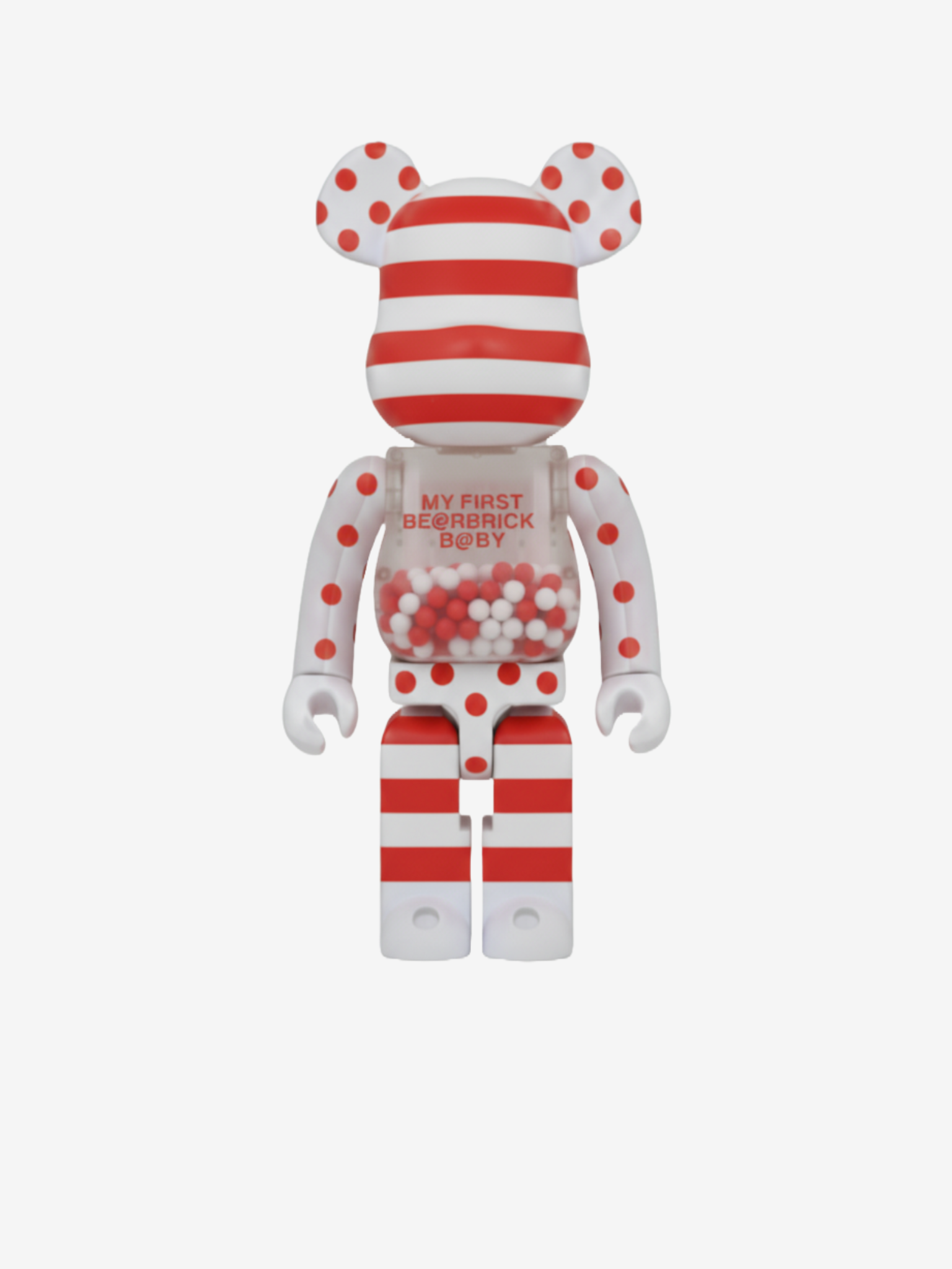 BE@RBRICK 1000% My First Baby Red White