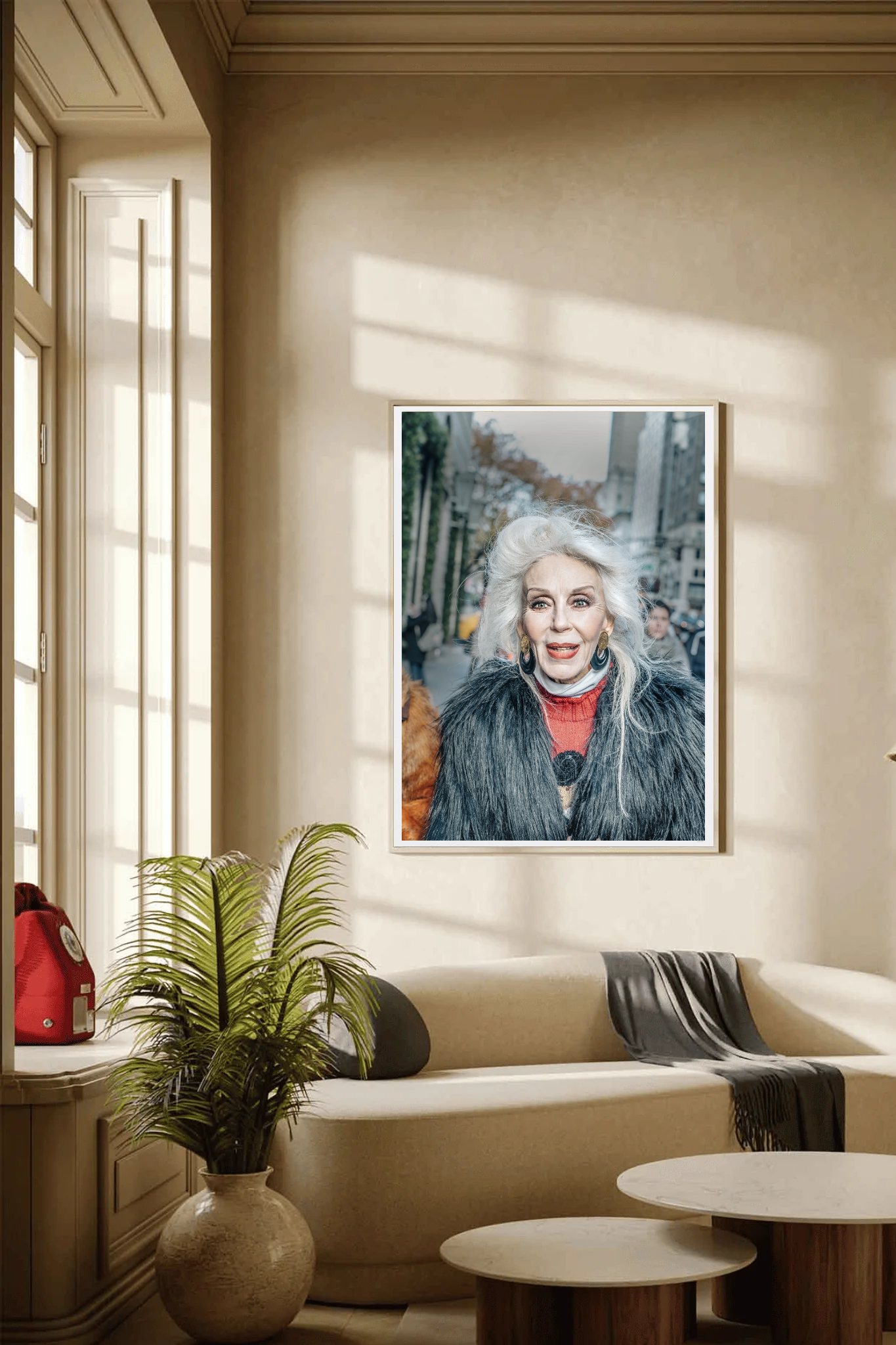 White Hair Lady