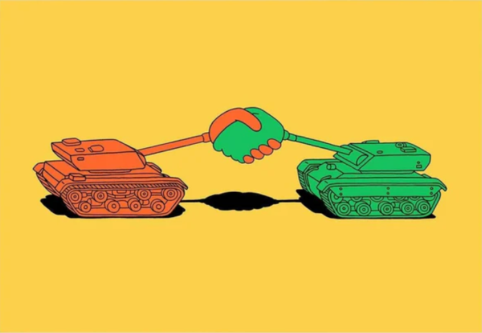 War Is Over Yellow