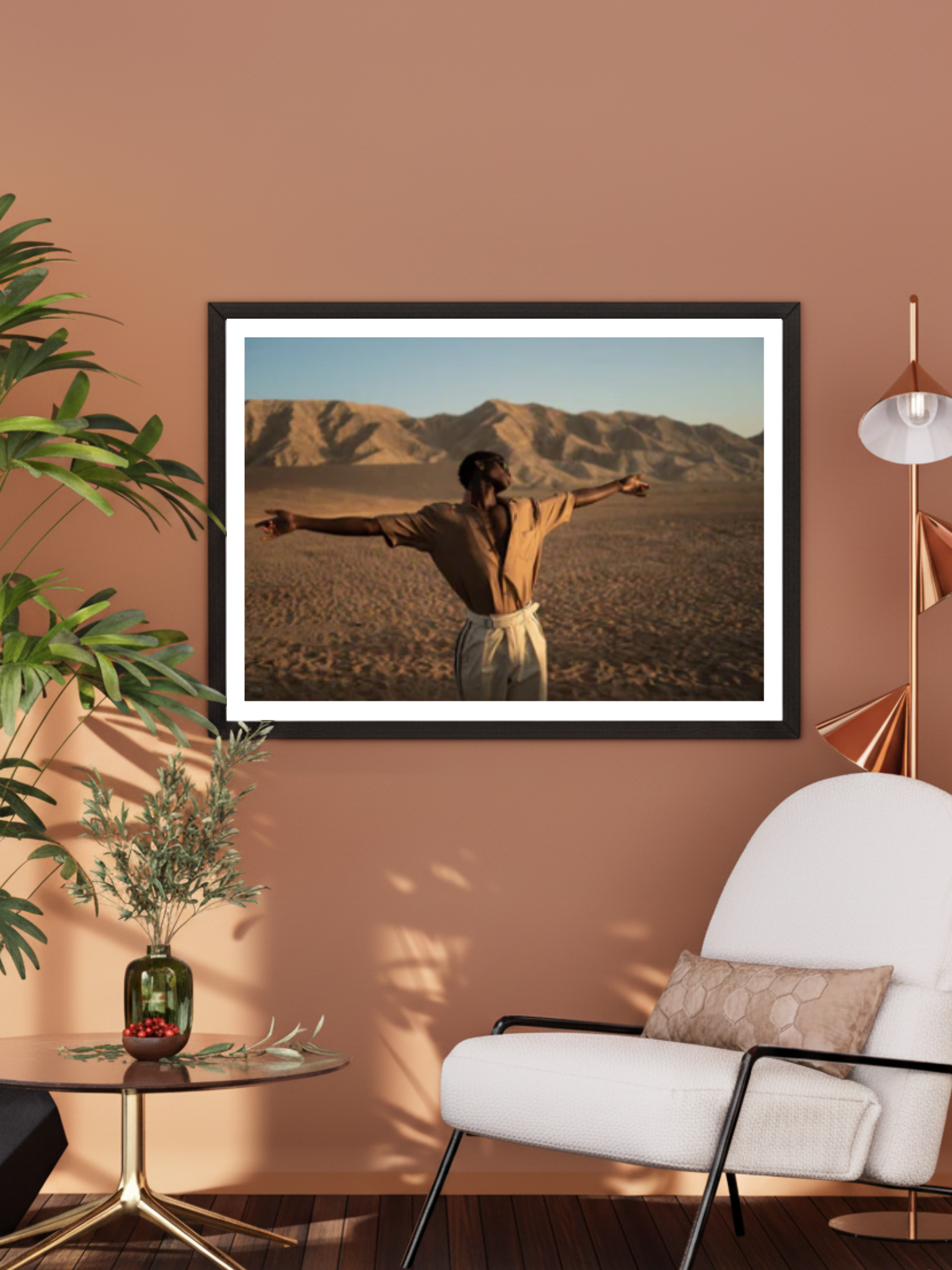 Alton Mason in the Al Faya Desert