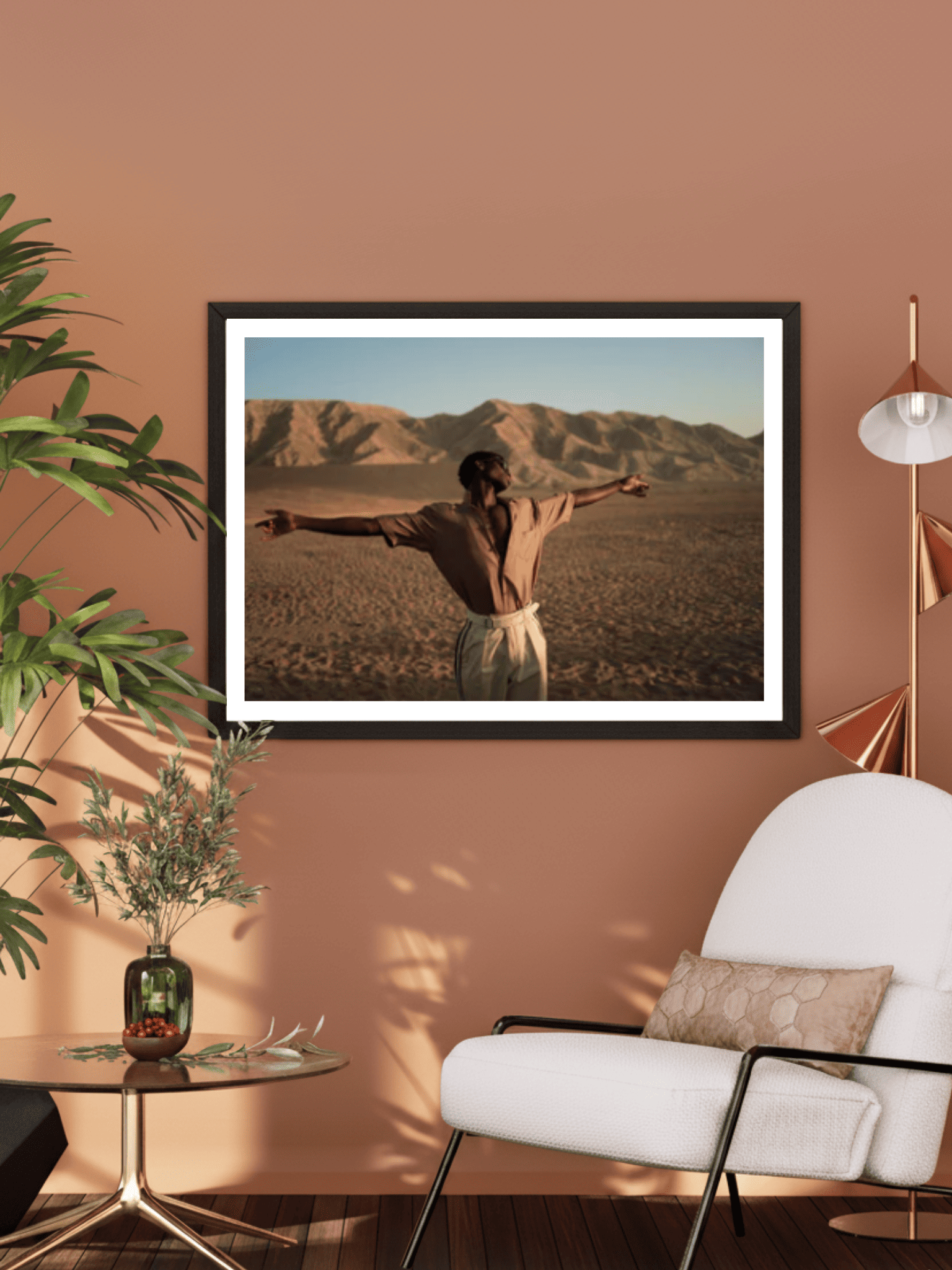 Alton Mason in the Al Faya Desert