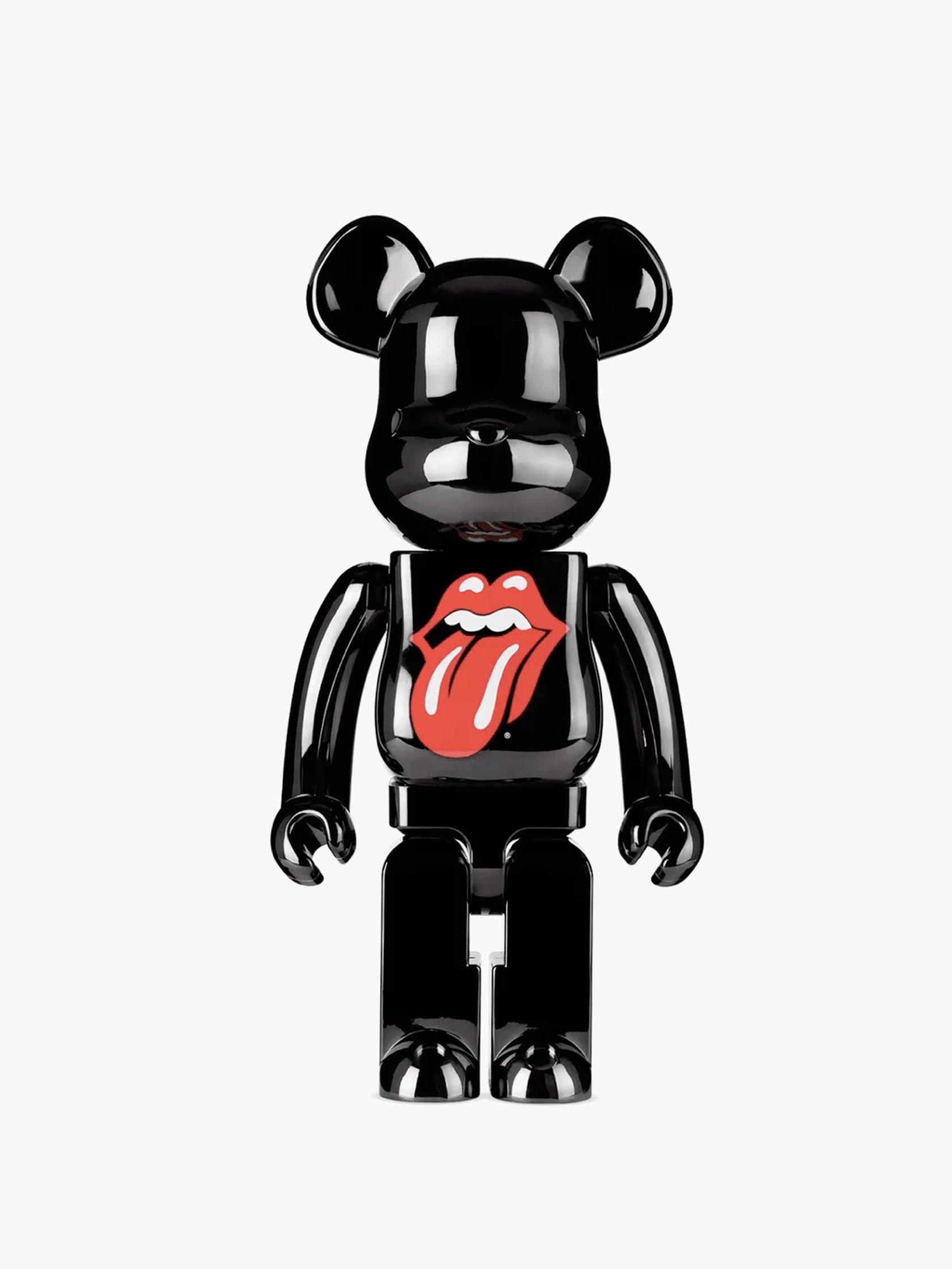 BE@RBRICK The Rolling Stones Black 1000% by Medicom Toy - Mankovsky Gallery