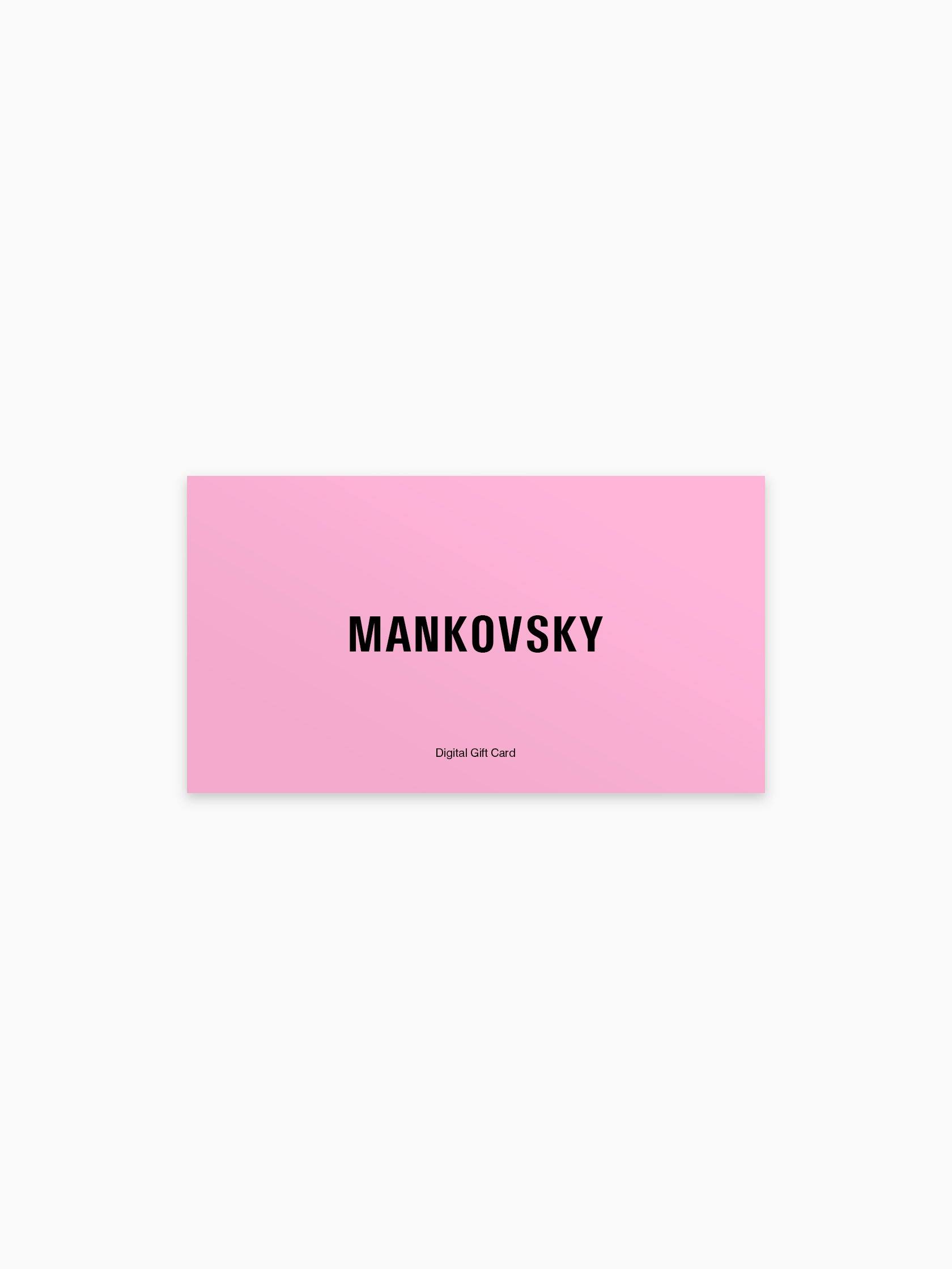 Gift Card by Mankovsky Gallery - Mankovsky Gallery