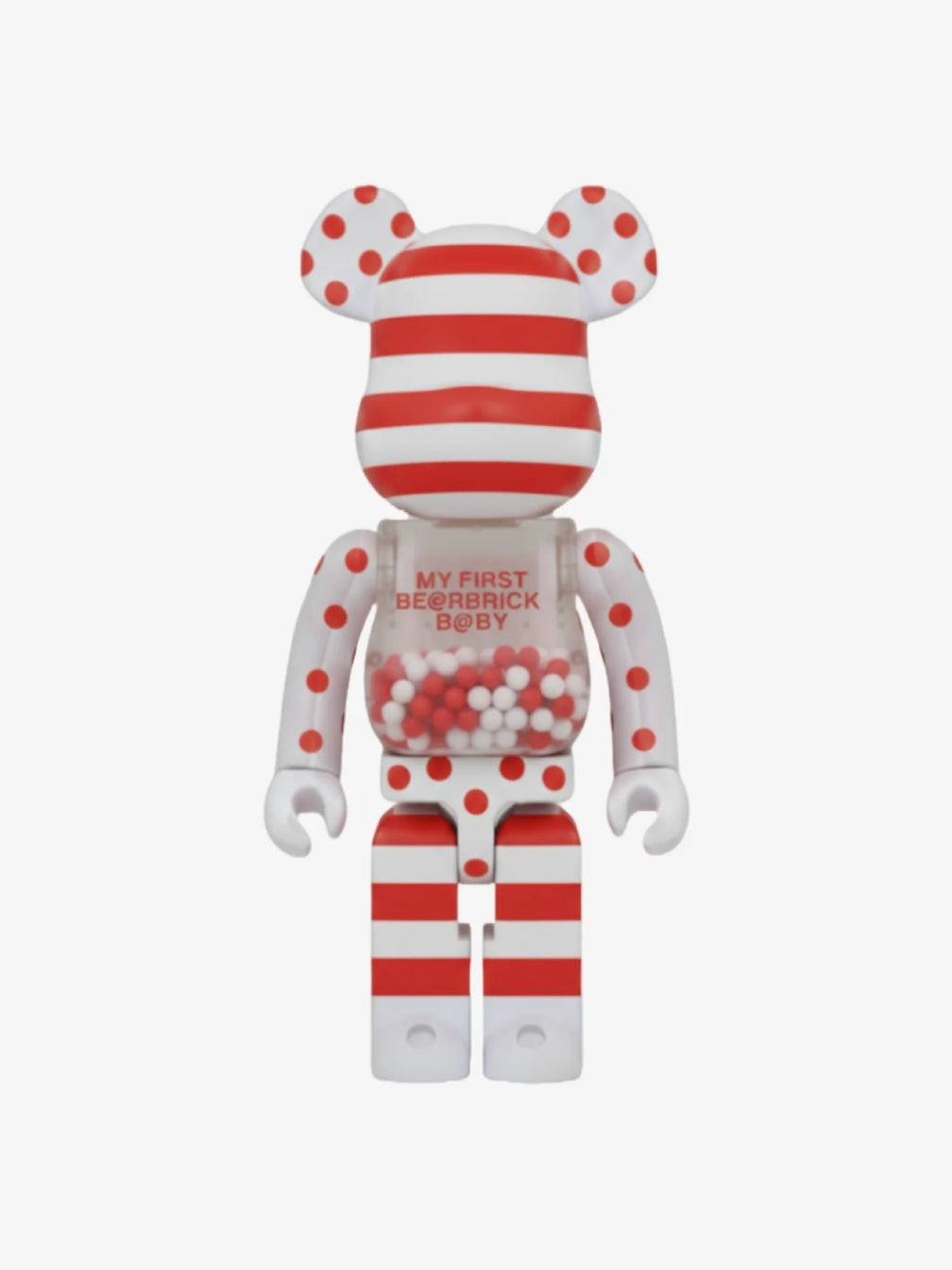 BE@RBRICK 1000% My First Baby Red White