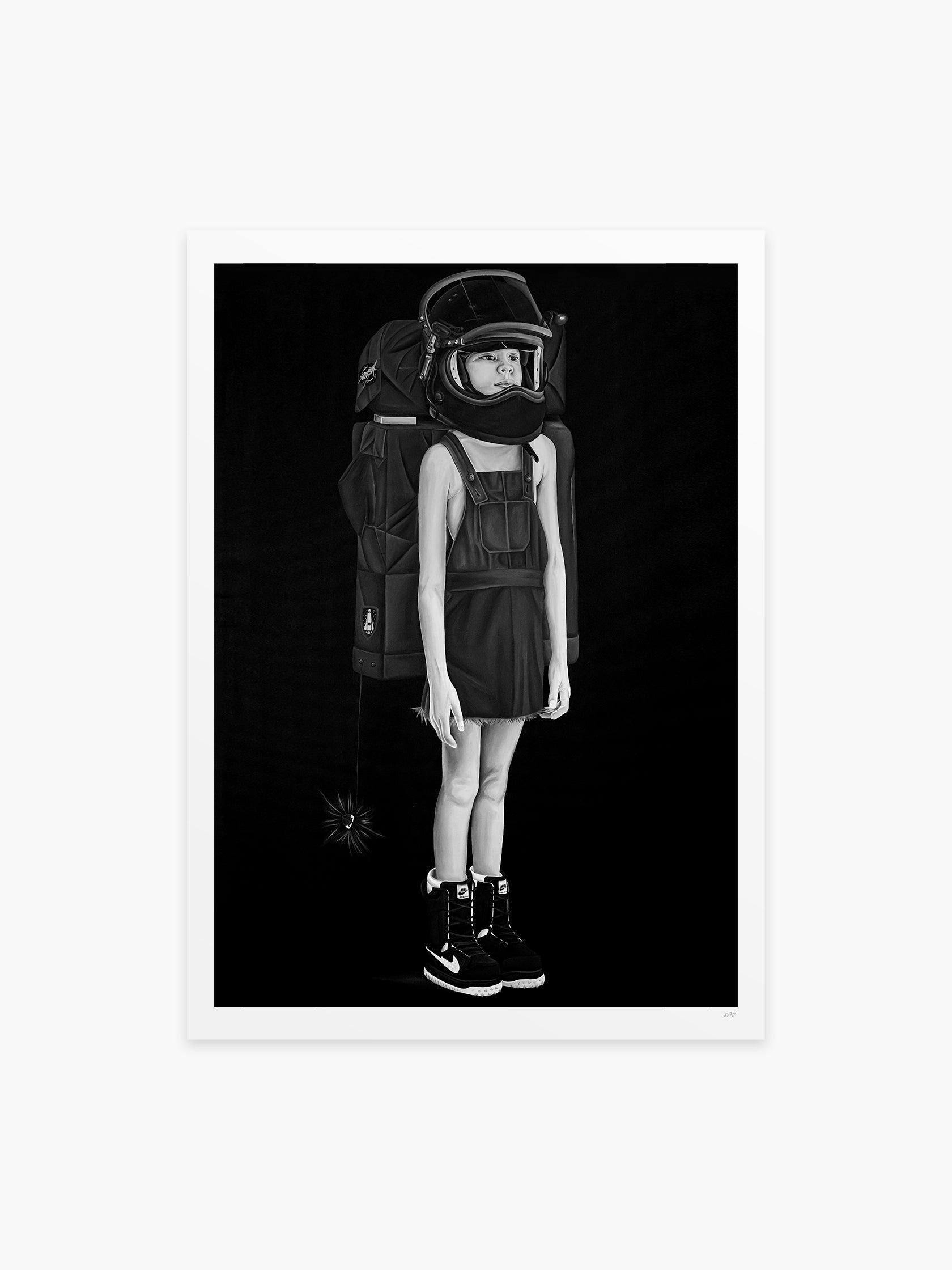Astro Girl by Ricardo Rodriguez - Mankovsky Gallery