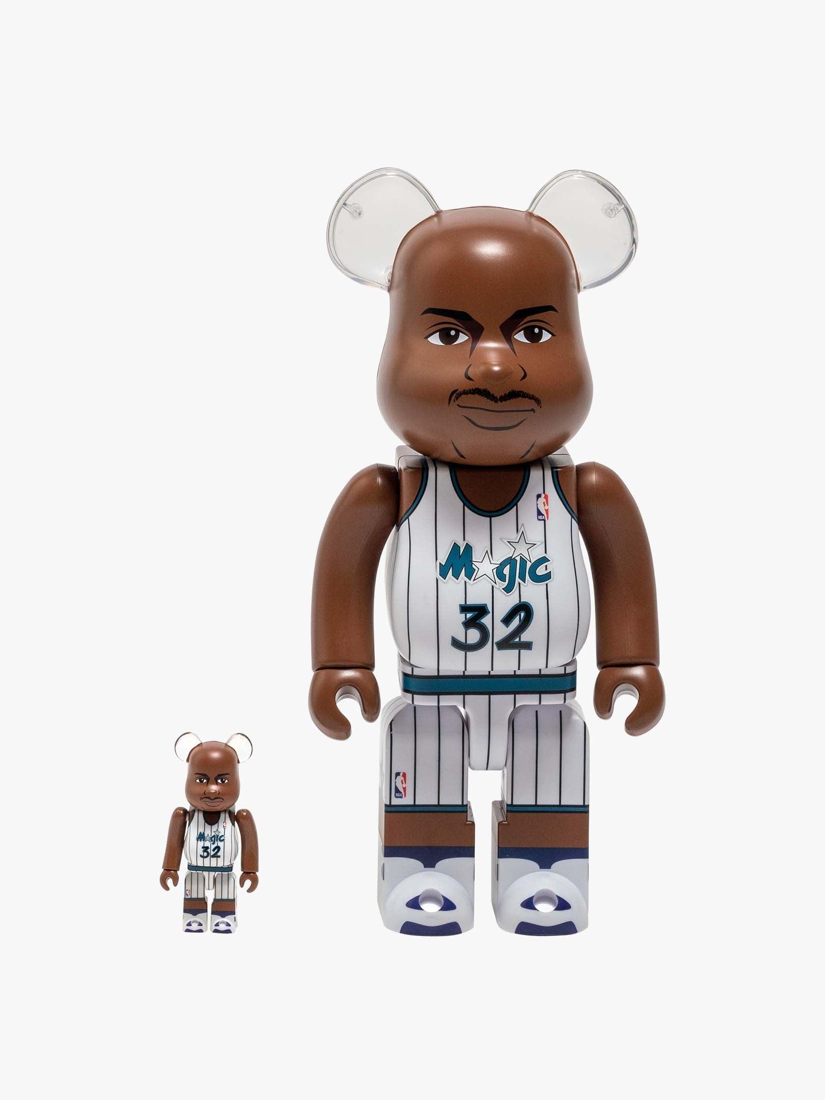 BE@RBRICK NBA Shaquille O'Neal (Orlando Magic) 400% + 100% by Medicom Toy - Mankovsky Gallery