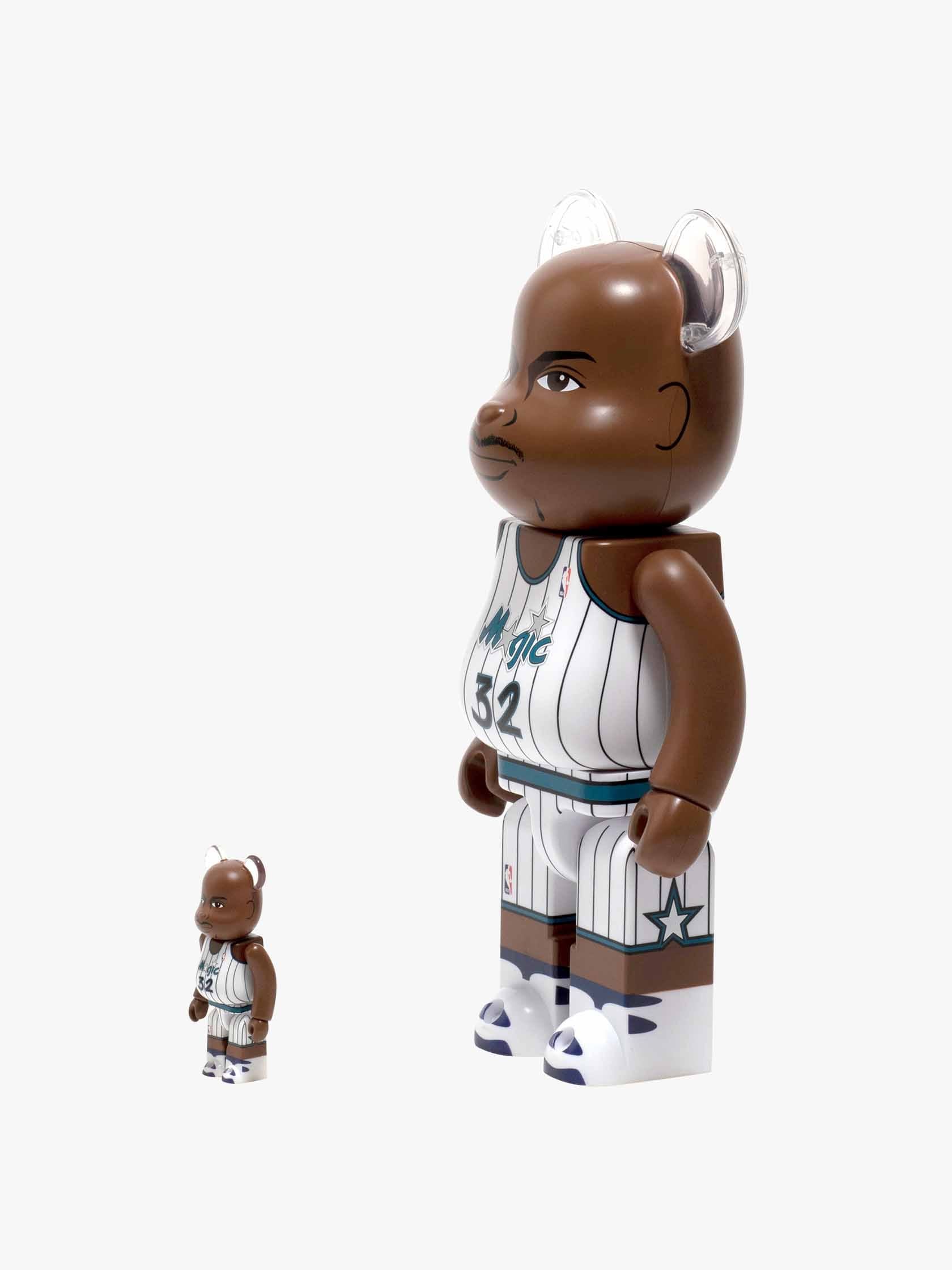 BE@RBRICK NBA Shaquille O'Neal (Orlando Magic) 400% + 100% by Medicom Toy - Mankovsky Gallery
