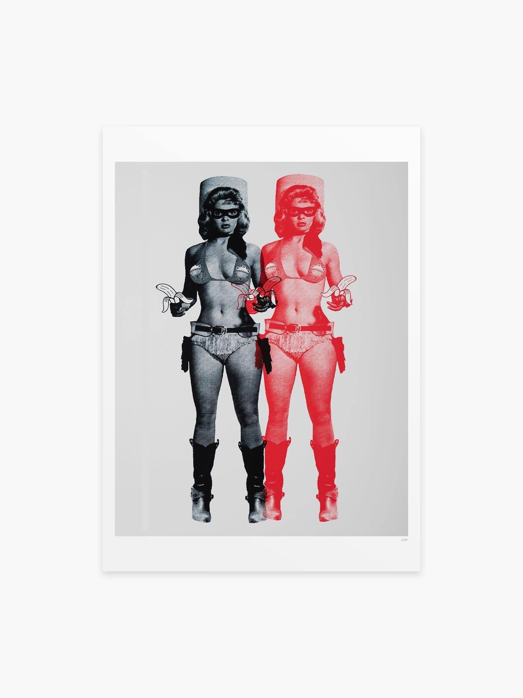 Candy Barr Black and Red by Shuby - Mankovsky Gallery