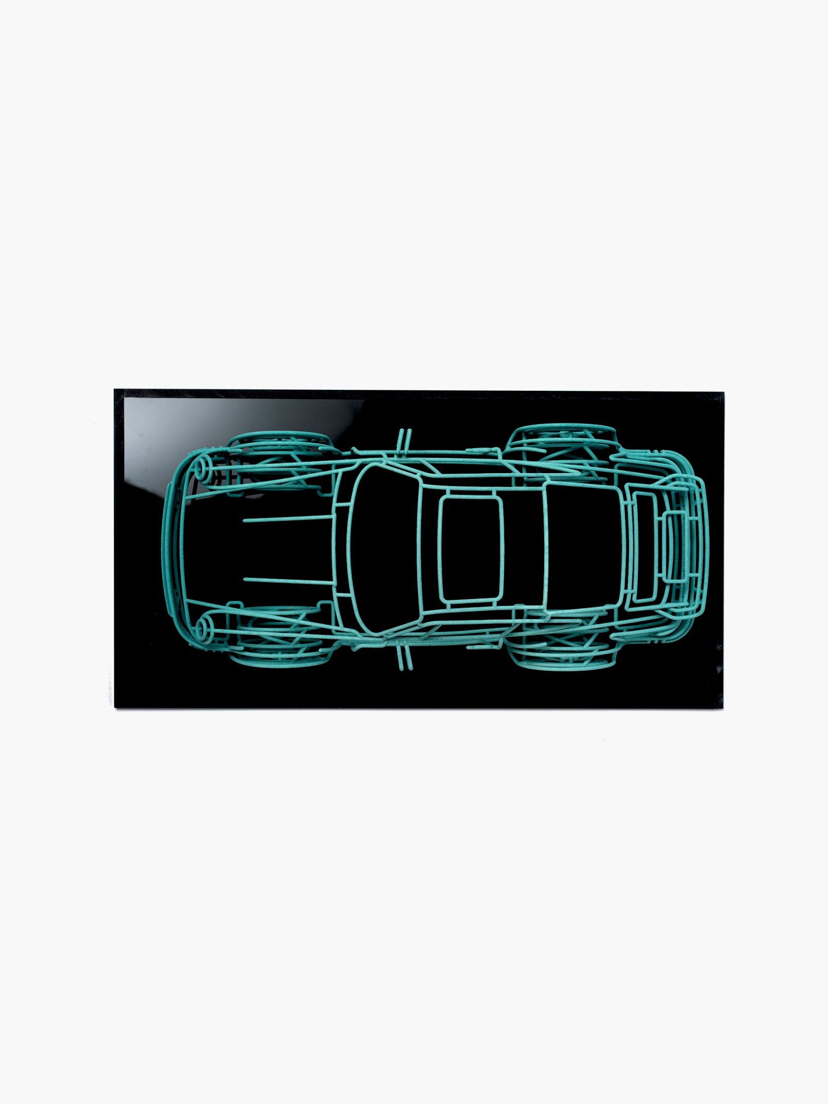 Porsche 934 Tiffany Blue by Benedict Radcliffe - Mankovsky Gallery