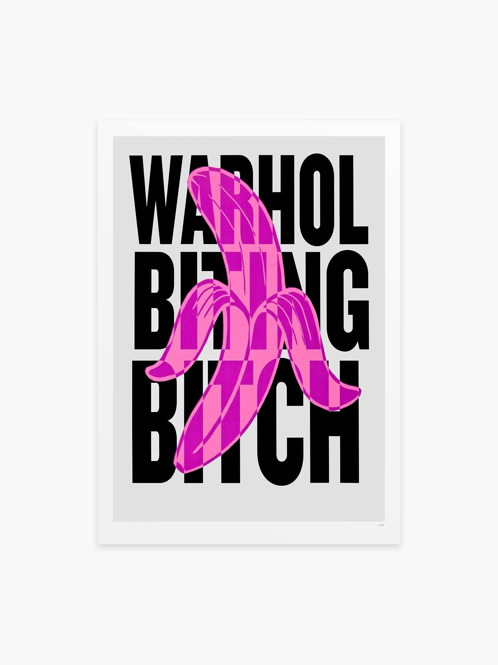 Warhol Biting Bitch by Shuby - Mankovsky Gallery